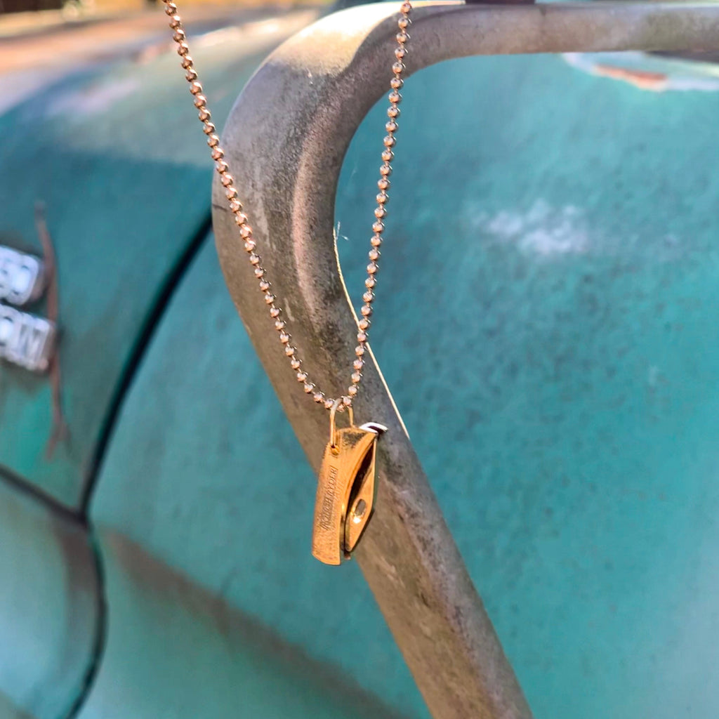 golden boy necklace