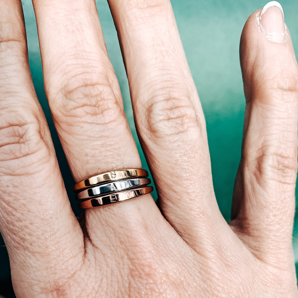 stackable ring set