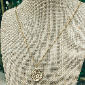 shipwrecked coin necklace