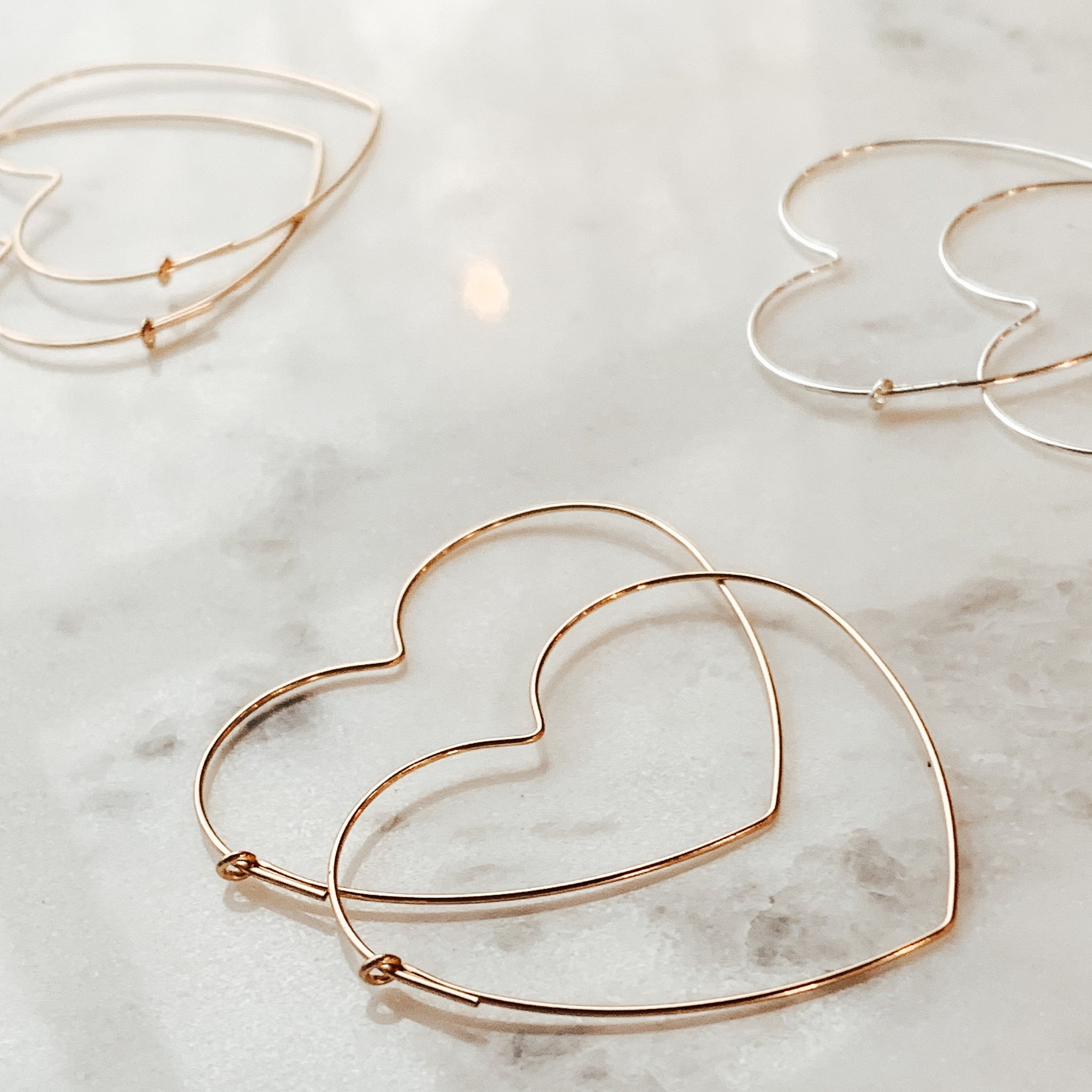 shot through the heart wire hoops